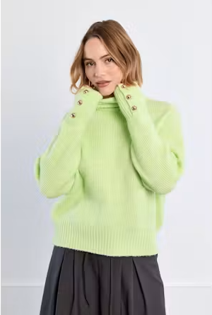Molly Bracken Lili x Molly Ribbed Knitted Sweater