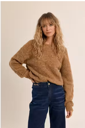 Molly Bracken Textured Knit Sweater