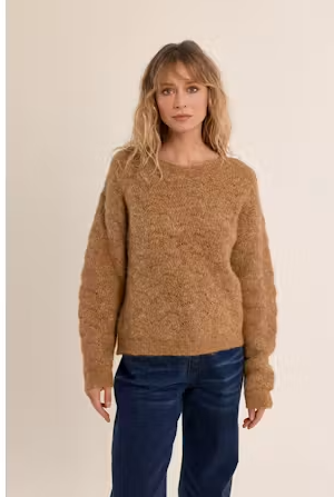 Molly Bracken Textured Knit Sweater