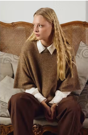 Molly Bracken Oversized Short Sleeve Sweater