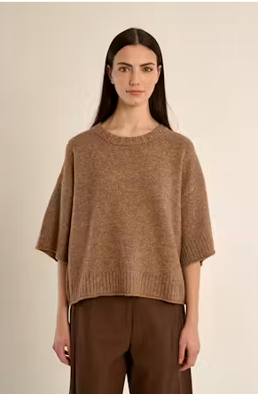 Molly Bracken Oversized Short Sleeve Sweater