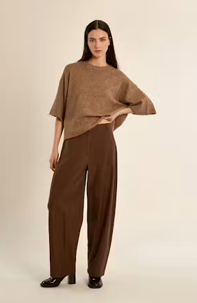 Molly Bracken Oversized Short Sleeve Sweater